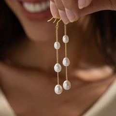 Freshwater Pearl Drop Earrings