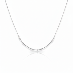 Personalized Morse Code- Hidden Name Necklace