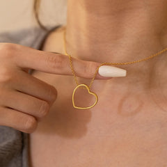 Sterling Silver Hidden Message Necklace Close-Up