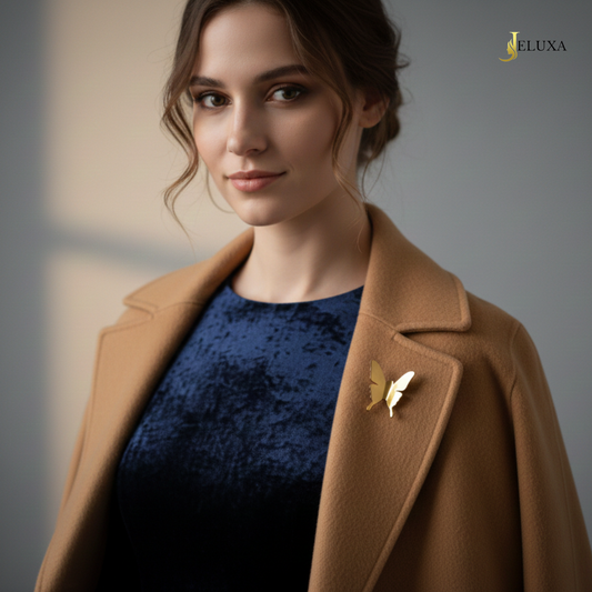 Monarch Butterfly Brooch