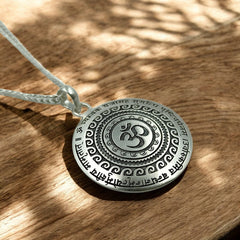 Mahamrityunjaya Mantra Om Necklace