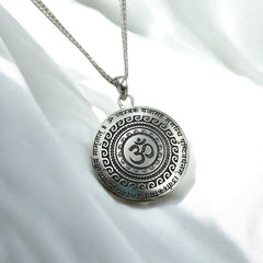 Mahamrityunjaya Mantra Om Necklace