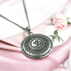 Mahamrityunjaya Mantra Om Necklace