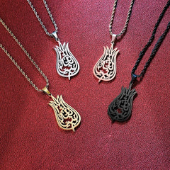 Mashallah Arabic Calligraphy Necklace