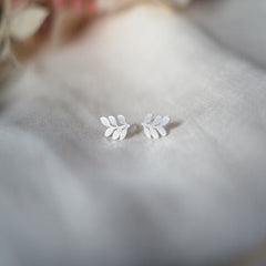 Minimalist Leaf Studs Earrings