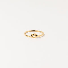 Minimalist Knot Ring