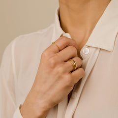 Minimalist Knot Ring