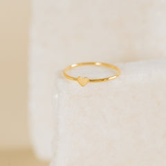 Minimalist Nala Tiny Heart Ring