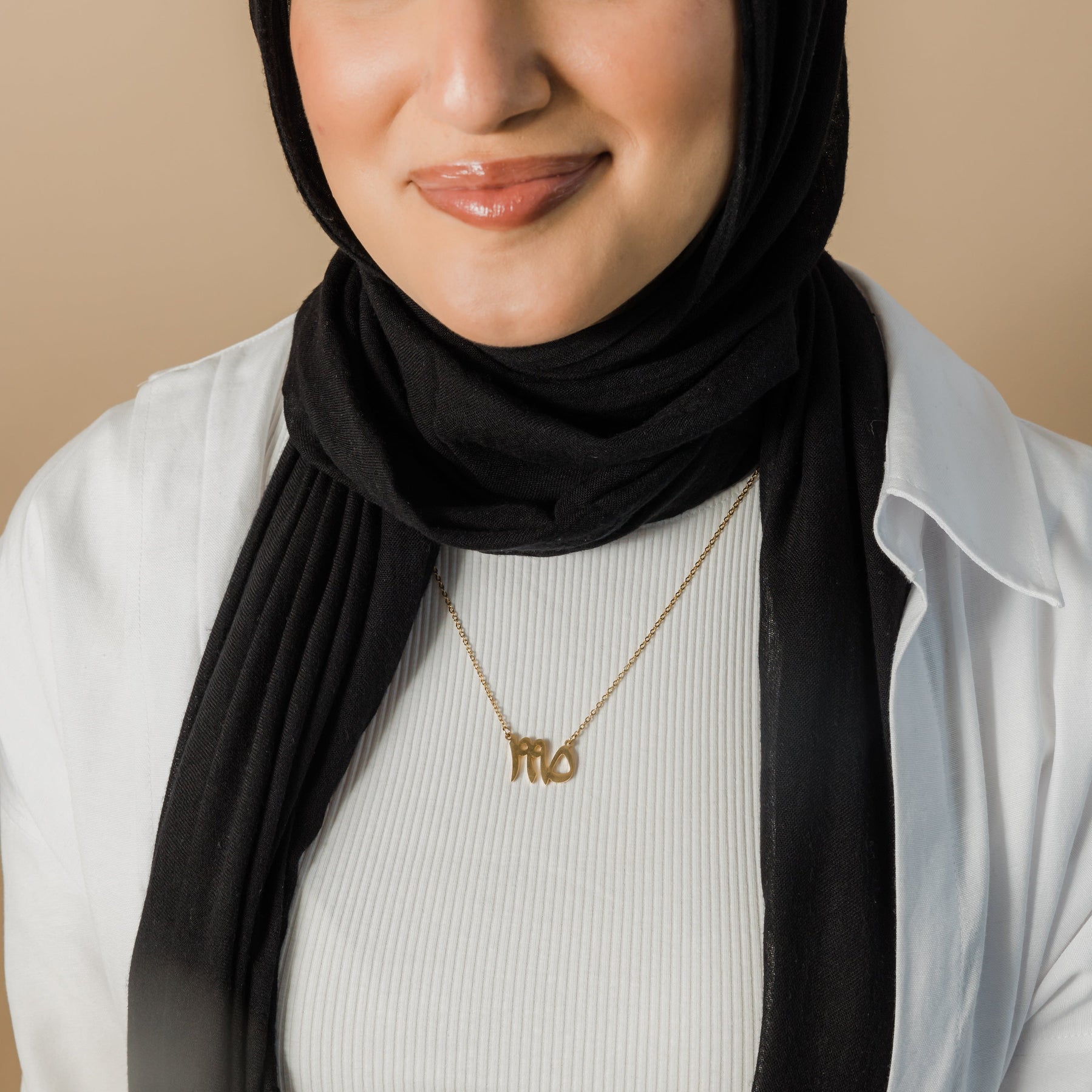 Arabic Birth Year Necklace - Jeluxa