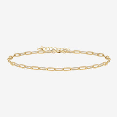 Paperclip Anklet For Women and Cute Girls