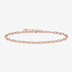 Paperclip Anklet For Women and Cute Girls