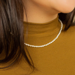 Pearl Choker Necklace