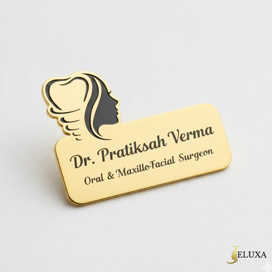 Personalized Doctor Name Brooch – Perfect Medical Gift