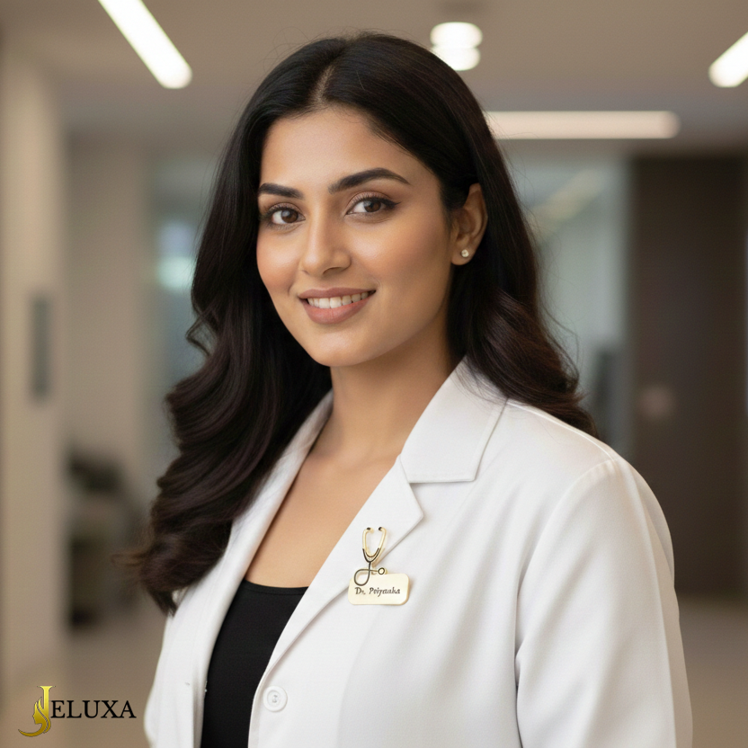 Personalized Doctor Name Brooch with Stethoscope – Jeluxa