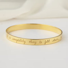 Personalized Engraved Handwriting Bracelet