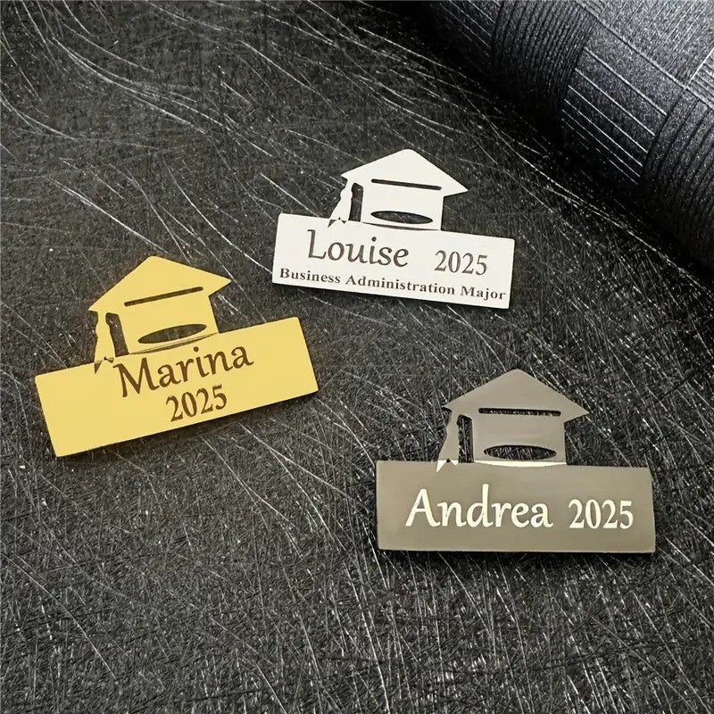 Personalized Graduation Brooch