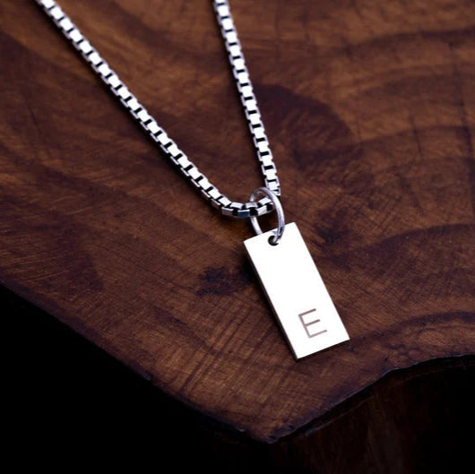 Personalized Men's Necklace In Box Chain