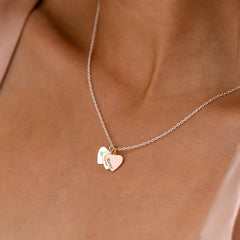 Personalized Multiple Name Hearts Necklace