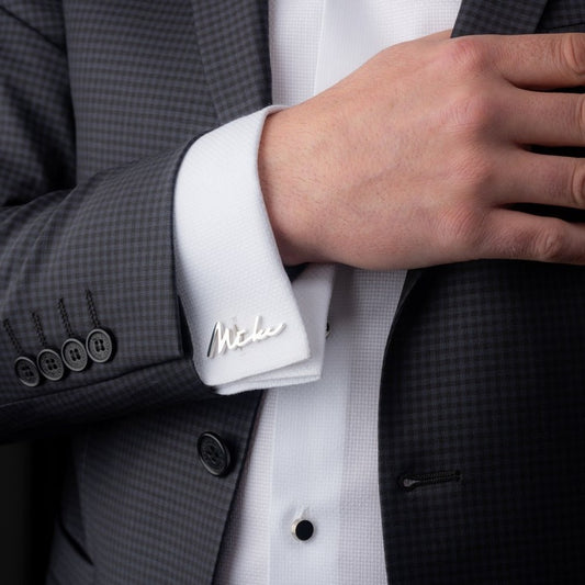 Personalized Name Cufflinks For Groomsmen Gifts