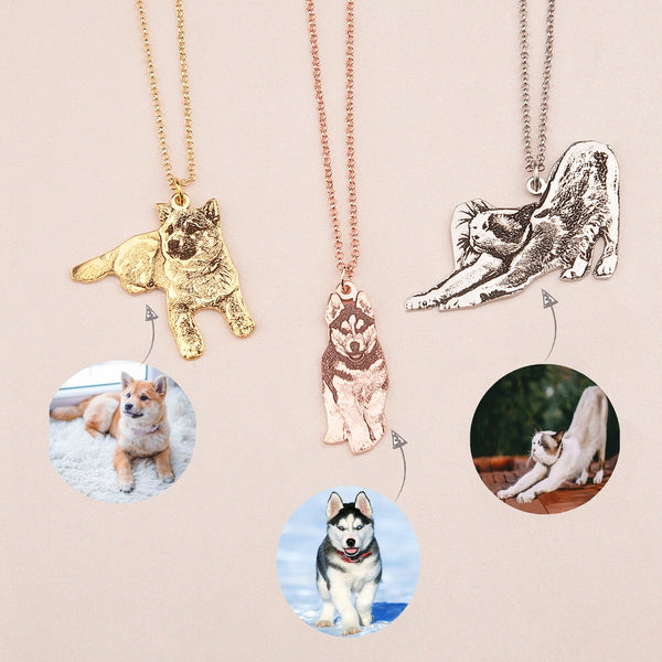 Custom Dog Necklace With Name,personalized Jewelry for Women,animal Dog  Memorial Gift,dog Breed Silhouette Necklace, Loss of Dog Gift - Etsy