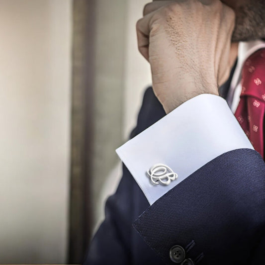 Personalized Single Letter Cufflinks