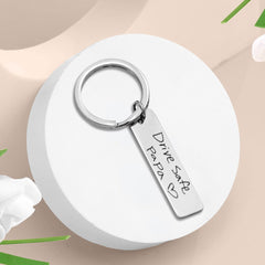 Personalized Actual Handwriting Keychain