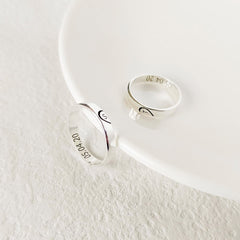 Personalized Couple Name Ring-Friendship Rings