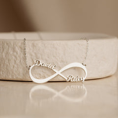 Personalized Custom Infinity Name Necklace