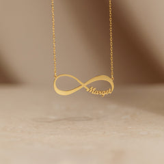 Personalized Custom Infinity Name Necklace