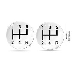 Gear Shifter Cufflinks For Men