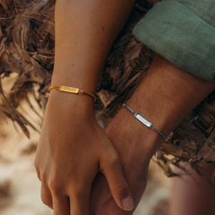 Personalized Matching Bracelets For Couples