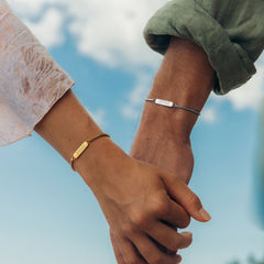 Personalized Matching Bracelets For Couples