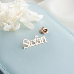 Personalized Nameplate Brooch and Company Name Badge