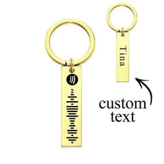 Personalized Spotify Keychain Music Scannable Keyring