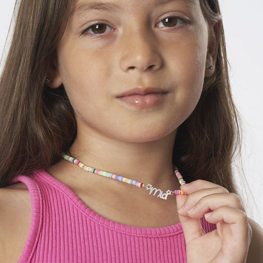 Personalised Rainbow Magic Girls Name Necklace