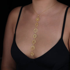 Spiritual Karma 7 Chakra Layered Necklace