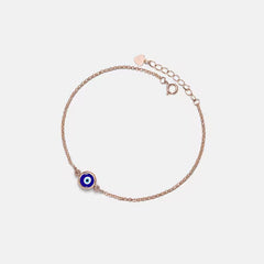 Turkish Evil Eye Charm-Blue Eye Stacking Bracelet