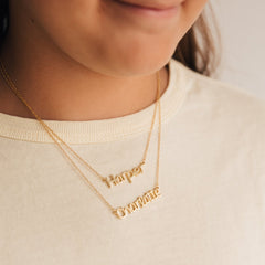 Customized Kid's Name Necklace