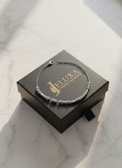 Personalized Morse Code Hidden Name Bracelet