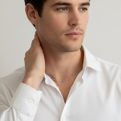 Personalized Morse Code- Hidden Name Necklace