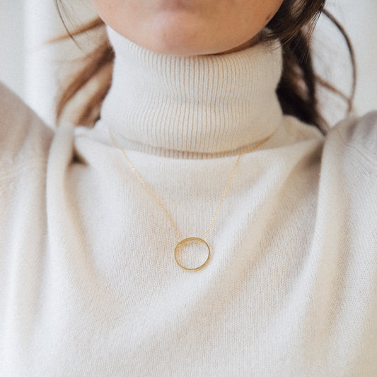 The Inner Circle Necklace, Hidden Message Necklace